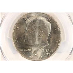 1985-D KENNEDY HALF DOLLAR PCGS MS65