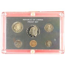 1972 REPUBLIC OF LIBERIA PROOF SET