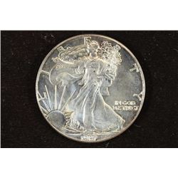 1987 AMERICAN SILVER EAGLE UNC