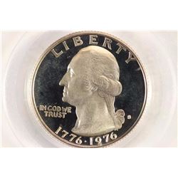1976-S WASHINGTON QUARTER PCGS PR69 DCAM