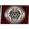 Image 2 : 1988-S US OLYMPIC PROOF SILVER DOLLAR