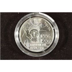 1986 FRANCE 100 FRANC SILVER PIEDFORT DOUBLE THICK