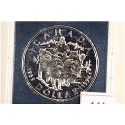 1994 CANADA SLED DOG SILVER DOLLAR PROOF