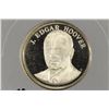 Image 2 : 1 OZ. SILVER PROOF ROUND J. EDGAR HOOVER