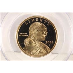 2007-S SACAGAWEA DOLLAR PCGS PR69 DCAM