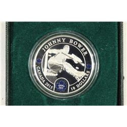 2015 CANADA $10 FINE SILVER COIN GOALIE JOHNNY