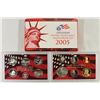 Image 1 : 2005 US SILVER PROOF SET (WITH BOX)