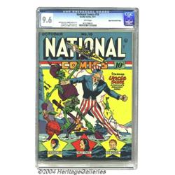 National Comics #16 Mile High pedigree (Quality, 1941) CGC NM+ 9.6 White pages.