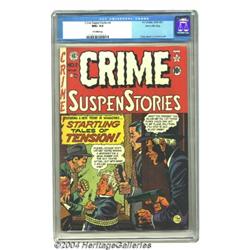 Crime SuspenStories #2 Gaines File pedigree 8/11 (EC, 1950) CGC NM+ 9.6 Off-white pages.
