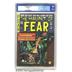 The Haunt of Fear #15(#1) Gaines File pedigree (EC, 1950) CGC NM/MT 9.8 Off-white pages.