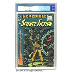 Incredible Science Fiction #33 Gaines File pedigree 8/11 (EC, 1956) CGC NM+ 9.6 Off-white to whit