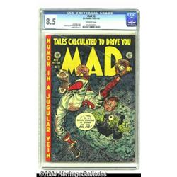 Mad #2 (EC, 1952) CGC VF+ 8.5 Off-white pages.