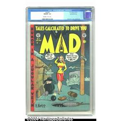 Mad #4 Gaines File pedigree 5/12 (EC, 1953) CGC NM/MT 9.8 Off-white to white pages.