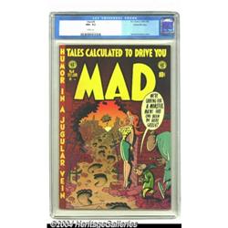 Mad #8 Gaines File pedigree 5/12 (EC, 1953) CGC NM- 9.2 White pages.