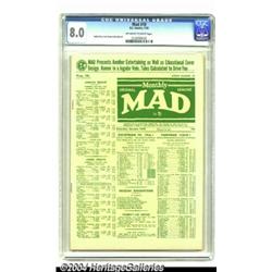 Mad #19 (EC, 1955) CGC VF 8.0 Off-white to white pages.