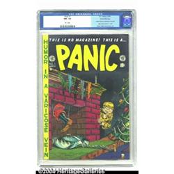 Panic #1 Gaines File pedigree 10/12 (EC, 1954) CGC NM- 9.2 White pages.