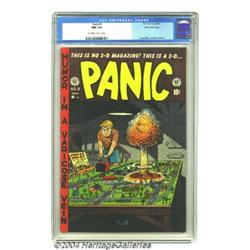 Panic #2 Gaines File pedigree 4/12 (EC, 1954) CGC NM 9.4 Off-white to white pages.
