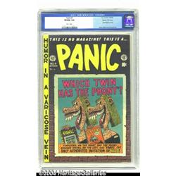 Panic #4 Gaines File pedigree 10/12 (EC, 1954) CGC VF/NM 9.0 White pages.