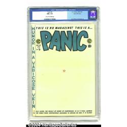 Panic #6 Gaines File copy 4/7 (EC, 1955) CGC NM+ 9.6 Off-white to white pages.