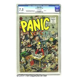 Panic #12 (EC, 1956) CGC VF- 7.5 Off-white pages.