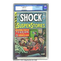 Shock SuspenStories #1 Gaines File pedigree 3/11 (EC, 1952) CGC NM/MT 9.8 Off-white to white page