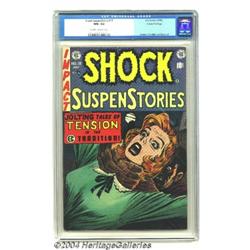 Shock SuspenStories #15 Gaines File pedigree (EC, 1954) CGC NM- 9.2 Off-white to white pages.