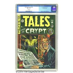Tales From the Crypt #21 Gaines File pedigree 1/10 (EC, 1951) CGC NM+ 9.6 Off-white pages.