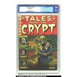 Tales From the Crypt #24 (EC, 1951) CGC VF/NM 9.0 Off-white pages.
