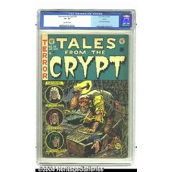 Tales From the Crypt #29 Aurora pedigree (EC, 1952) CGC VF- 7.5 Off-white pages.