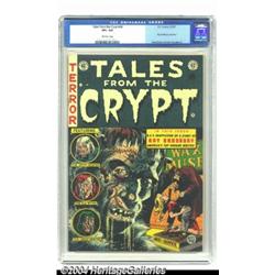 Tales From the Crypt #34 (EC, 1953) CGC VF+ 8.5 Off-white pages.