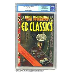 Three Dimensional EC Classics #1 Gaines File pedigree 7/12 (EC, 1954) CGC FN 6.0 Off-white to whi