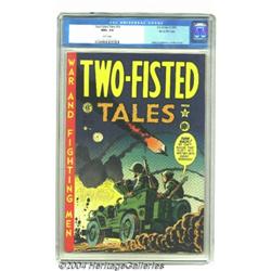 Two-Fisted Tales #23 Gaines File pedigree 3/10 (EC, 1951) CGC NM+ 9.6 White pages.