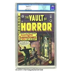 Vault of Horror #13 Gaines File pedigree 1/9 (EC, 1950) CGC NM/MT 9.8 Off-white to white pages.