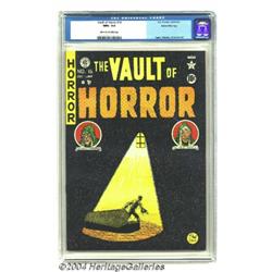 Vault of Horror #16 Gaines File pedigree 1/11 (EC, 1950) CGC NM+ 9.6 Off-white to white pages.