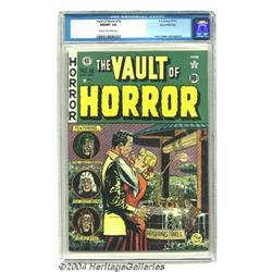 Vault of Horror #18 Gaines File pedigree 1/12 (EC, 1951) CGC NM/MT 9.8 Off-white to white pages.