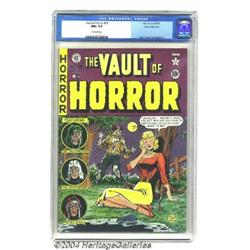 Vault of Horror #19 Gaines File pedigree 9/12 (EC, 1951) CGC NM+ 9.6 Off-white pages.