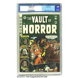 Vault of Horror #20 Gaines File pedigree 1/12 (EC, 1951) CGC NM/MT 9.8 Off-white to white pages.
