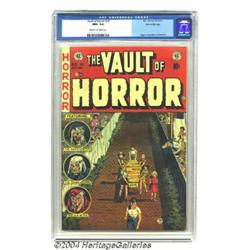 Vault of Horror #33 Gaines File pedigree 1/11 (EC, 1953) CGC NM+ 9.6 Off-white to white pages.