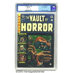 Vault of Horror #34 Gaines File pedigree 1/12 (EC, 1954) CGC NM+ 9.6 Off-white to white pages.
