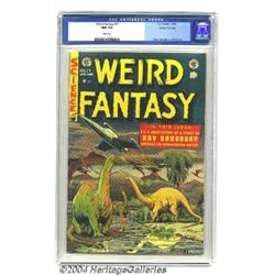 Weird Fantasy #17 Gaines File pedigree 3/12 (EC, 1953) CGC NM 9.4 White pages.