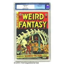 Weird Fantasy #22 Gaines File pedigree 3/11 (EC, 1953) CGC NM+ 9.6 Off-white to white pages.