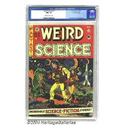 Weird Science #10 Gaines File pedigree 9/11 (EC, 1951) CGC NM+ 9.6 Off-white to white pages.