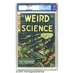 Weird Science #20 Gaines File pedigree 9/11 (EC, 1953) CGC NM+ 9.6 White pages.