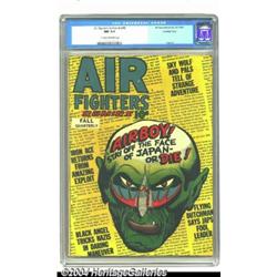 Air Fighters Comics V2#8 Crowley pedigree (Hillman Fall, 1944) CGC NM 9.4 Cream to off-white page