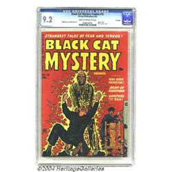 Black Cat Mystery #33 File Copy (Harvey, 1952) CGC NM- 9.2 Cream to off-white pages.
