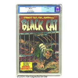 Black Cat Mystery #52 File Copy (Harvey, 1954) CGC NM 9.4 Cream to off-white pages.