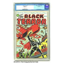 The Black Terror #8 Pennsylvania pedigree (Nedor Publications, 1944) CGC NM 9.4 Off-white pages.