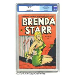 Brenda Starr #14 (#2) Mile High pedigree (Four Star, 1948) CGC NM 9.4 Off-white pages.