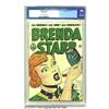 Image 1 : Brenda Starr V2#8 (Four Star, 1949) CGC VF+ 8.5 Cream to off-white pages.
