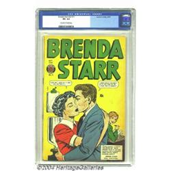 Brenda Starr V2#11 (Four Star, 1949) CGC VF+ 8.5 Cream to off-white pages.
